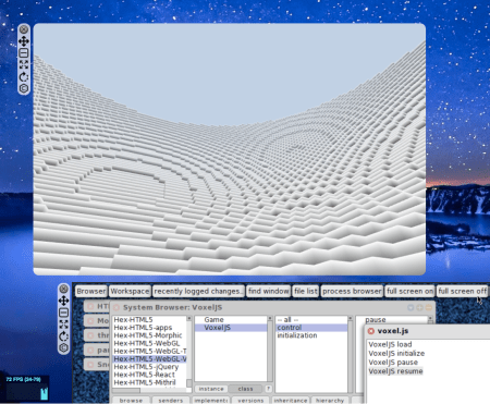 voxel.js in Caffeine